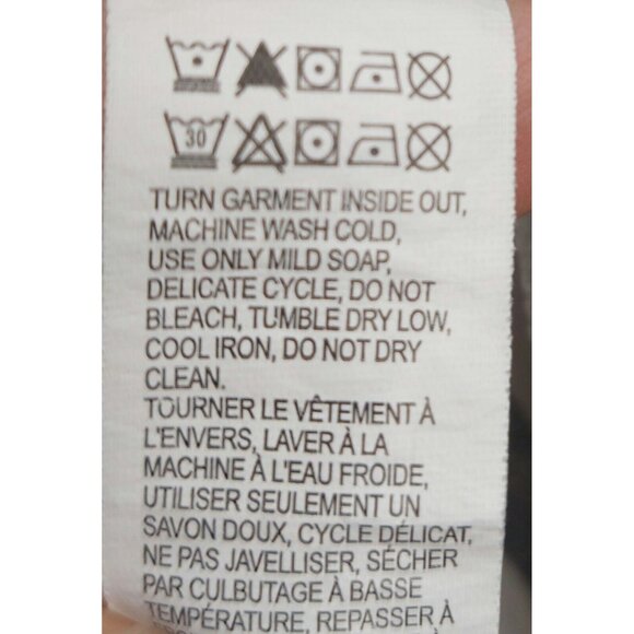 Lucky Brand Top Womens Med. Gray Striped Button Up Roll Tab Long Sleeve - Picture 9 of 11